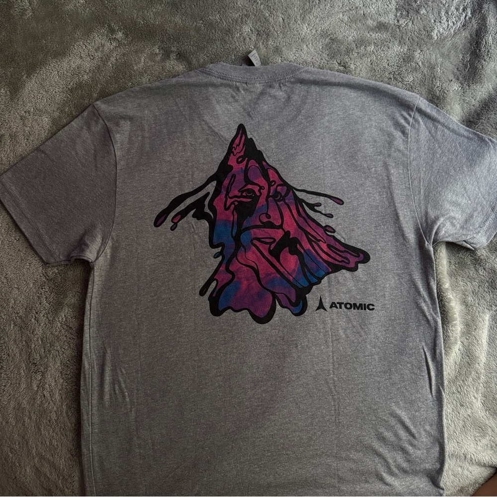 ATOMIC T-Shirt with Abstract Art Design